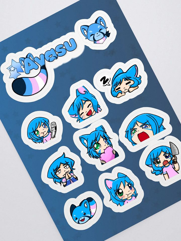 Ayasu Emote Stickers product image (1)