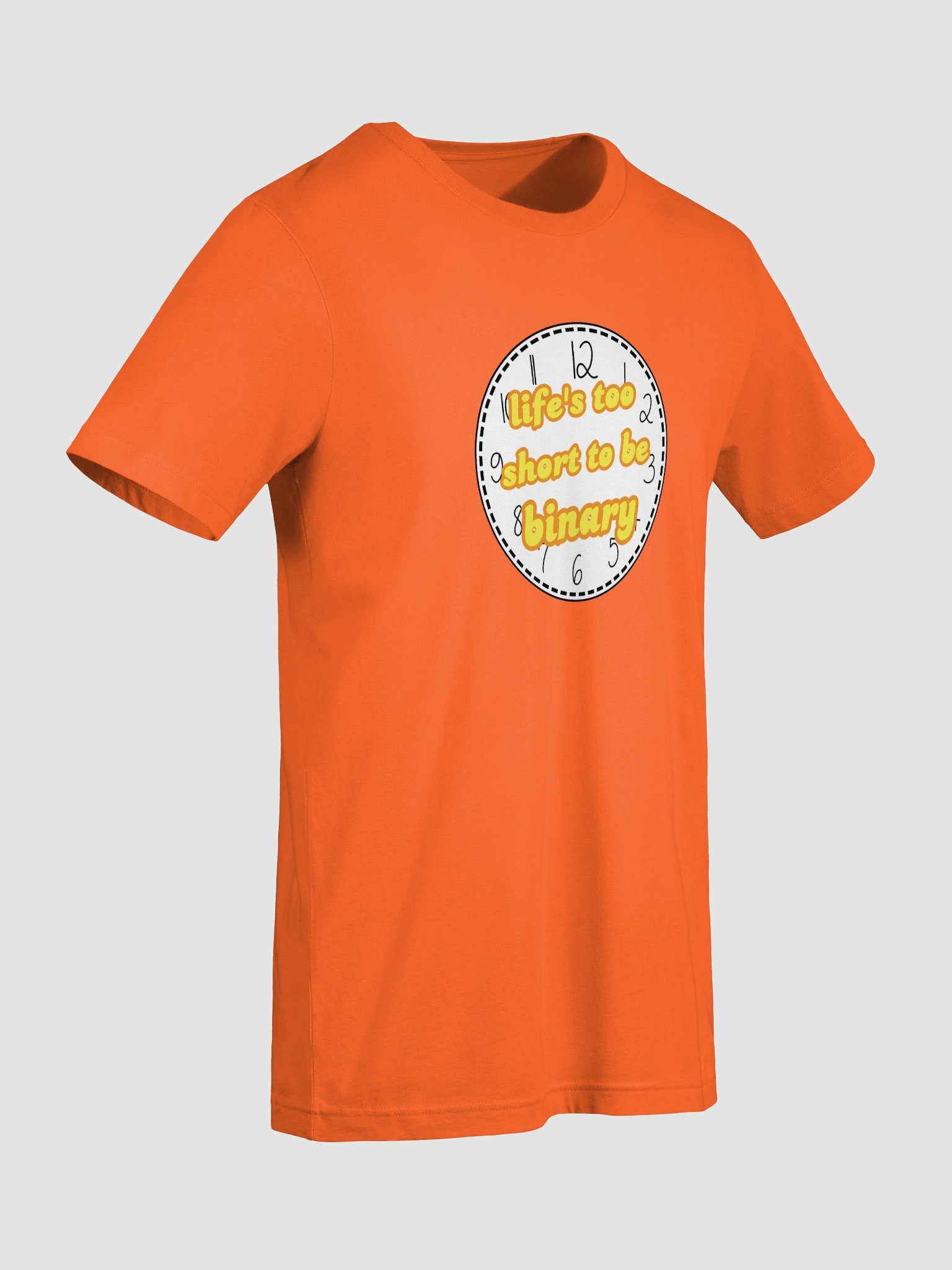 life's too short to be binary maverique t-shirt product image (9)