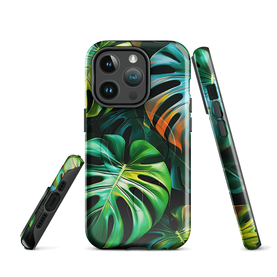Monstera Magic iPhone® MagSafe® Tough Case product image (3)