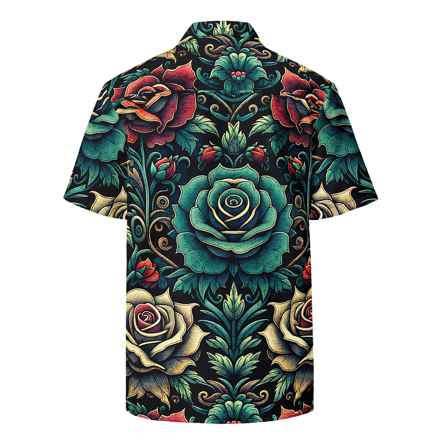 Rose Tropical Breeze Hawaiian Shirt product image (2)