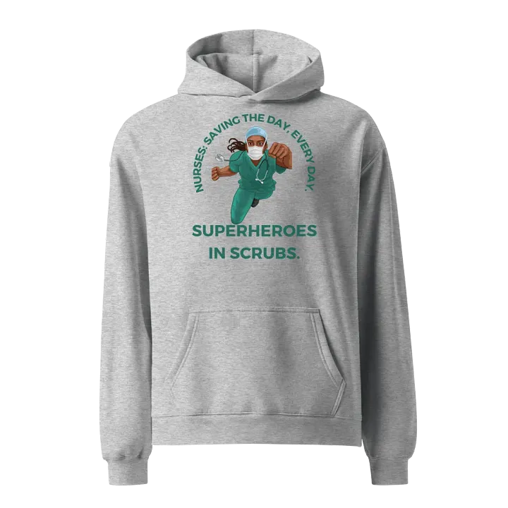 Nurse Superhero Appreciation Oversized Hoodie product image (1)