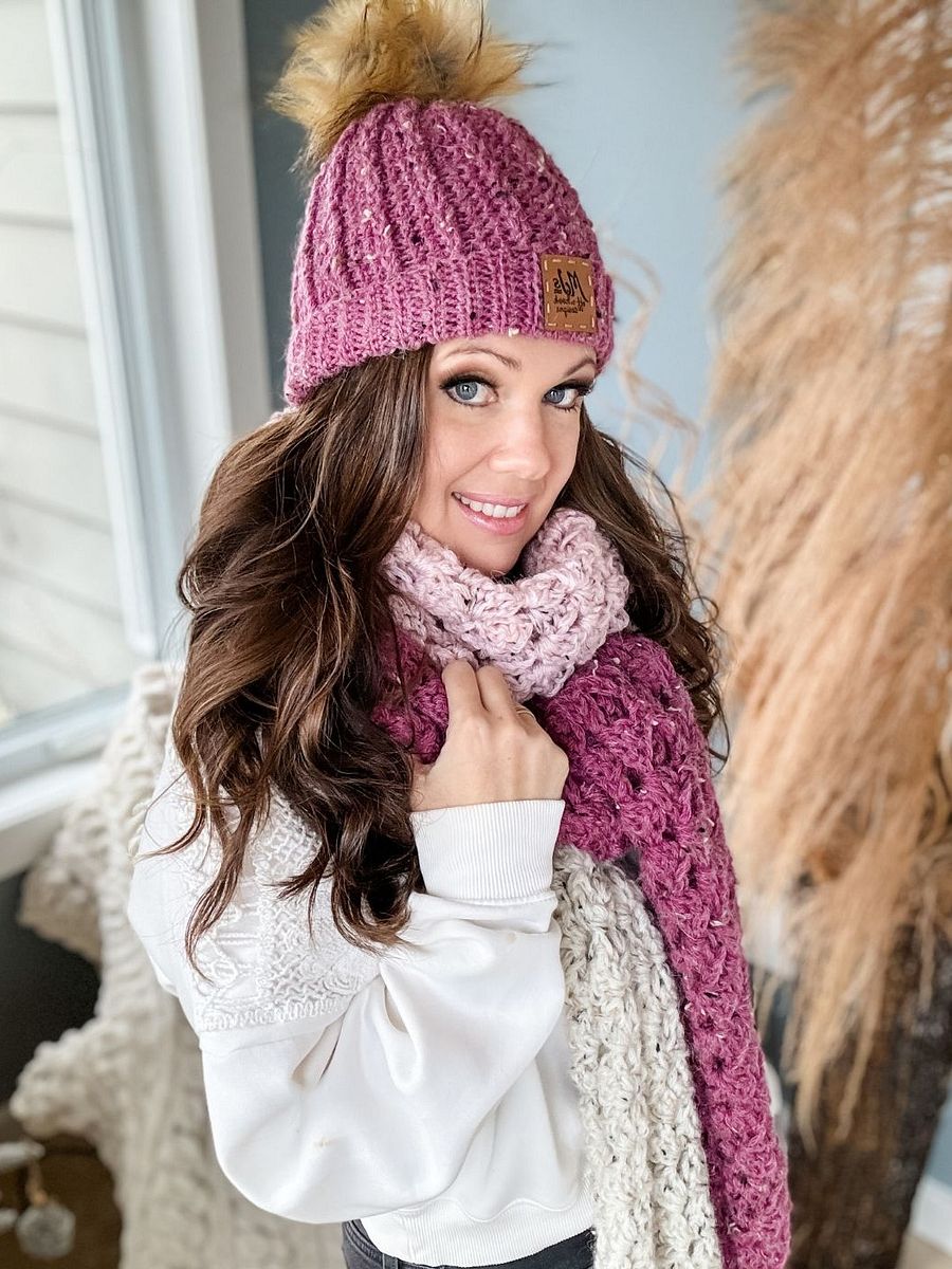 Winter Wonder Cable Hat Crochet Pattern product image (5)