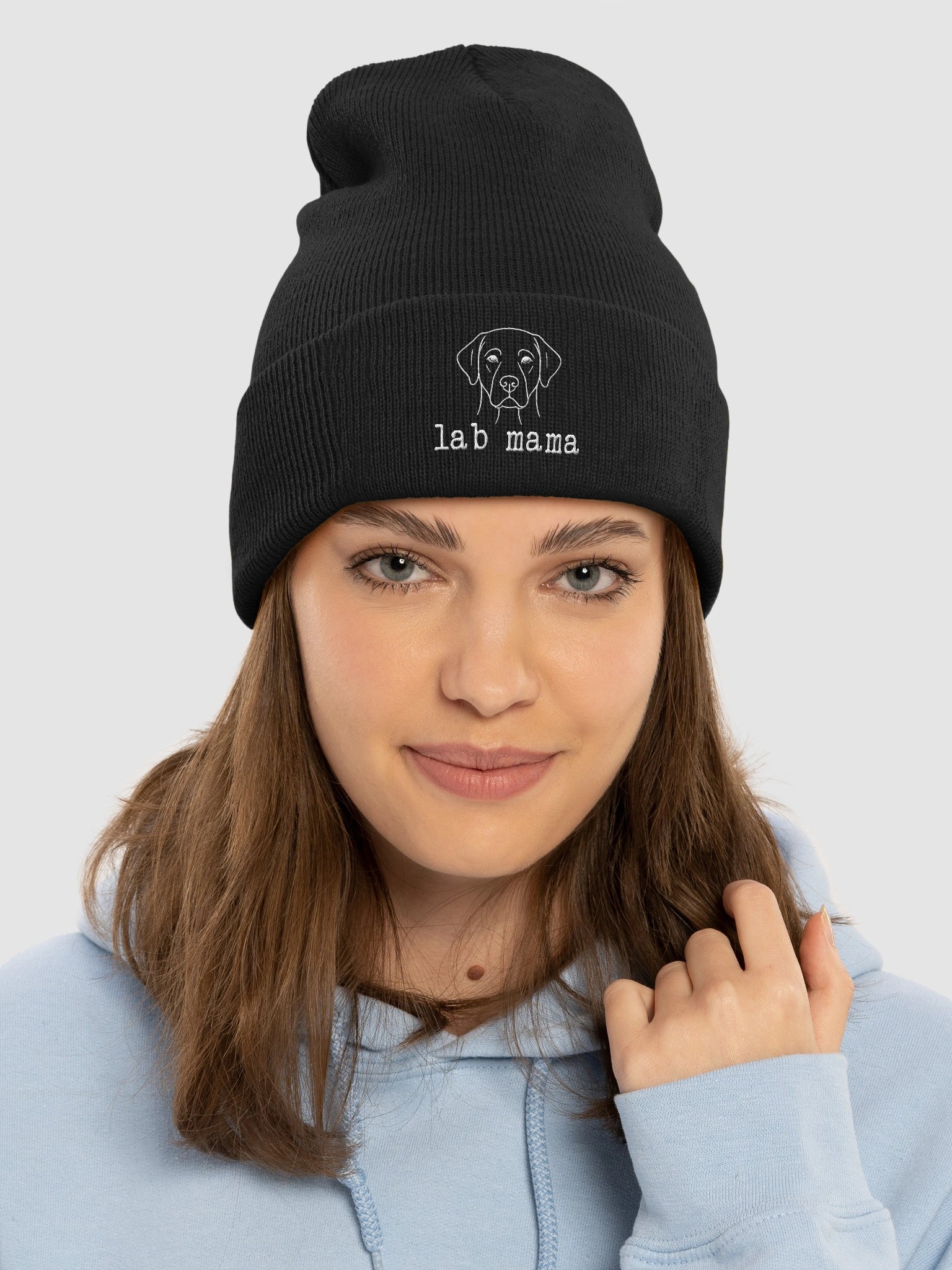 Lab Mama Cuffed Beanie product image (1)