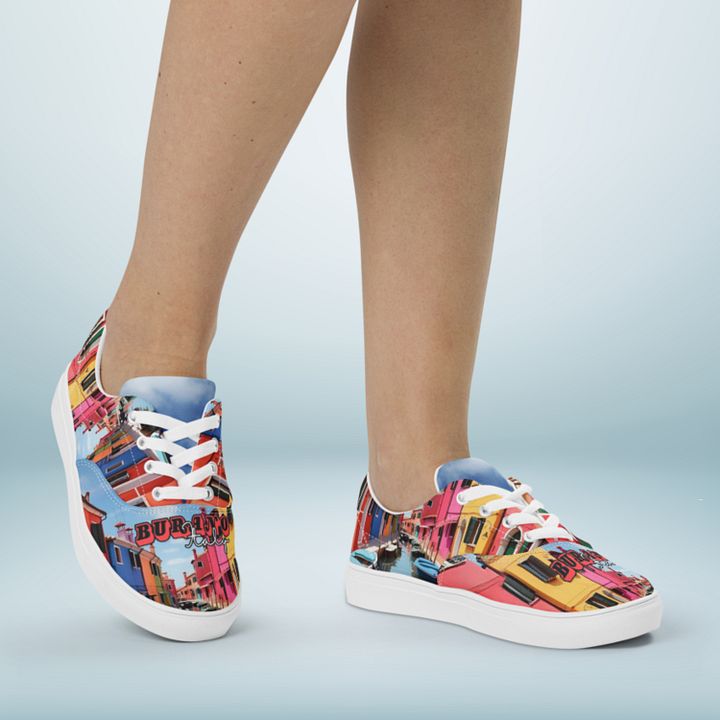 Burano Italy Canvas Shoes product image (2)