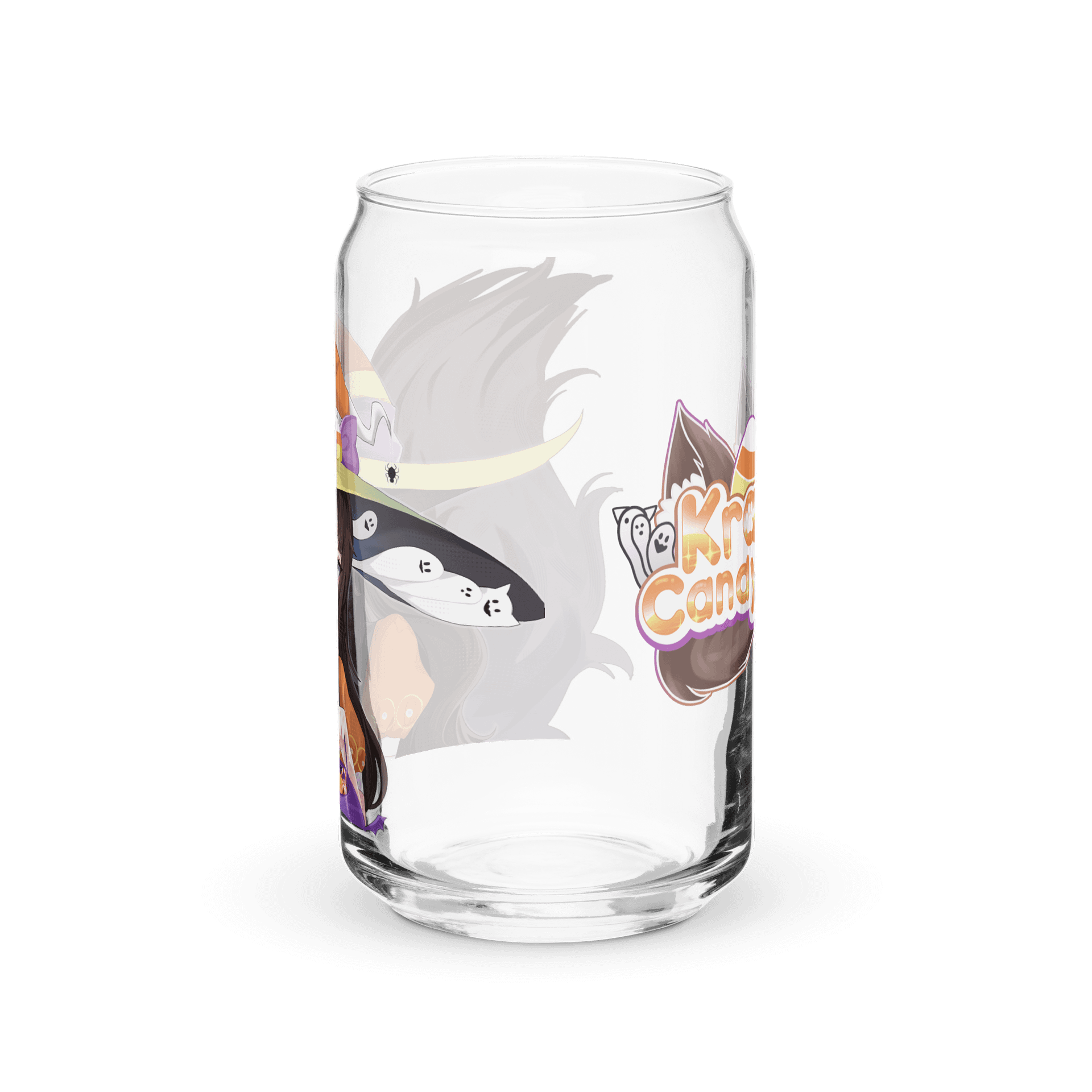 KrazyCandyCat "Spooky Sweet" Glass Cup product image (3)