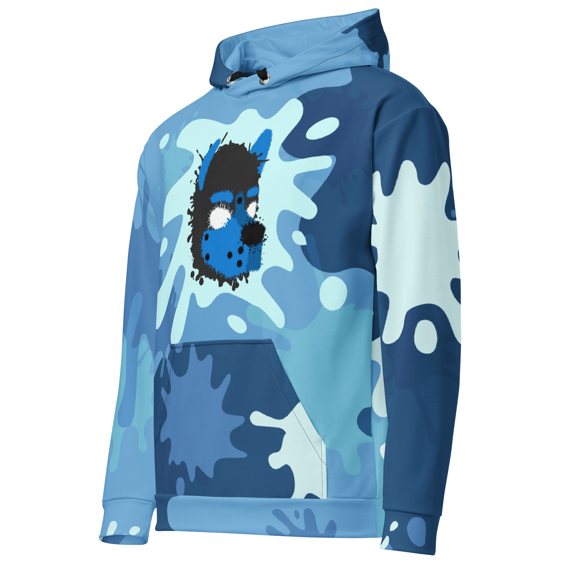 Chaos Splatter Hoodie - Blue product image (3)