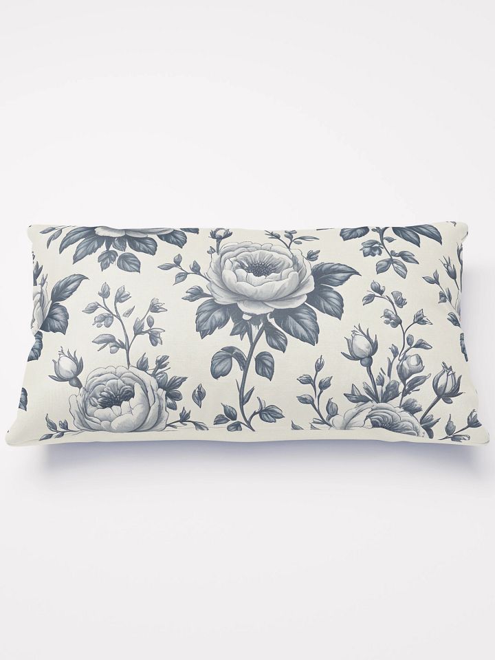 Toile Peony Sketch Pillow product image (1)