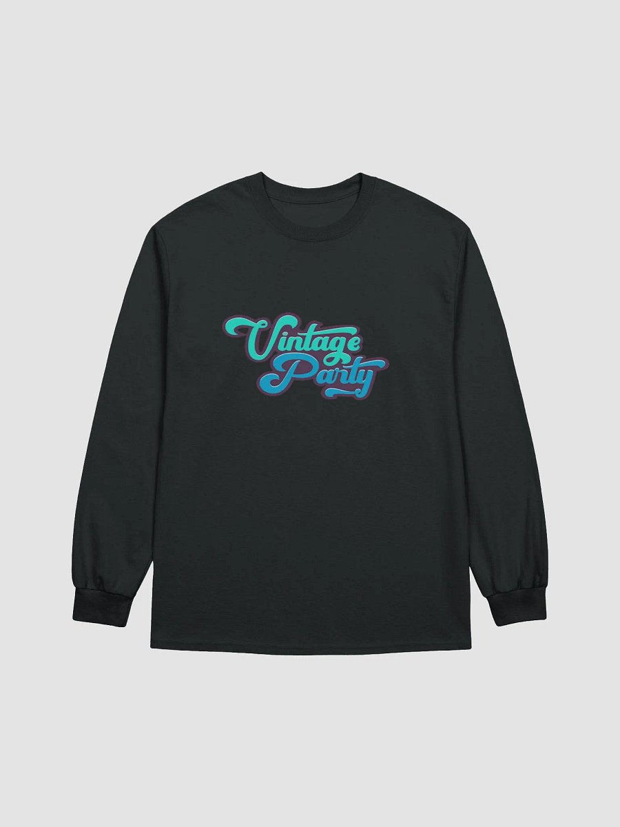 Retro Vintage Party Long Sleeve Tee product image (9)
