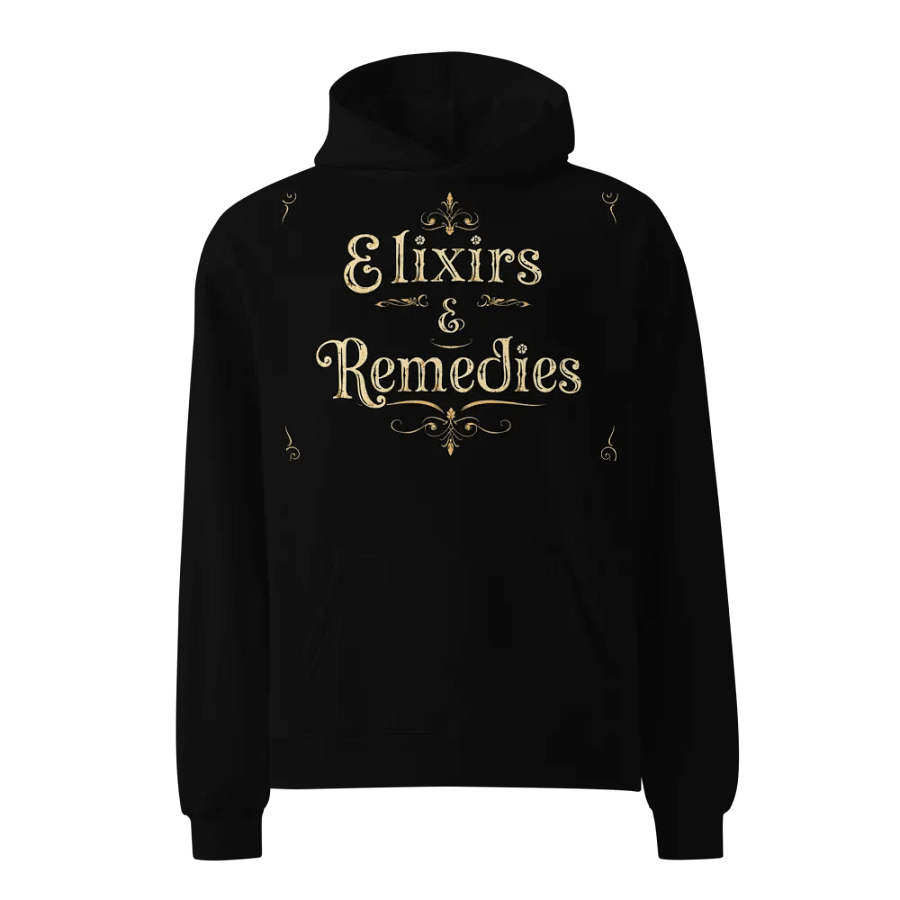 Vintage Elixirs & Remedies Ornate Hoodie product image (1)