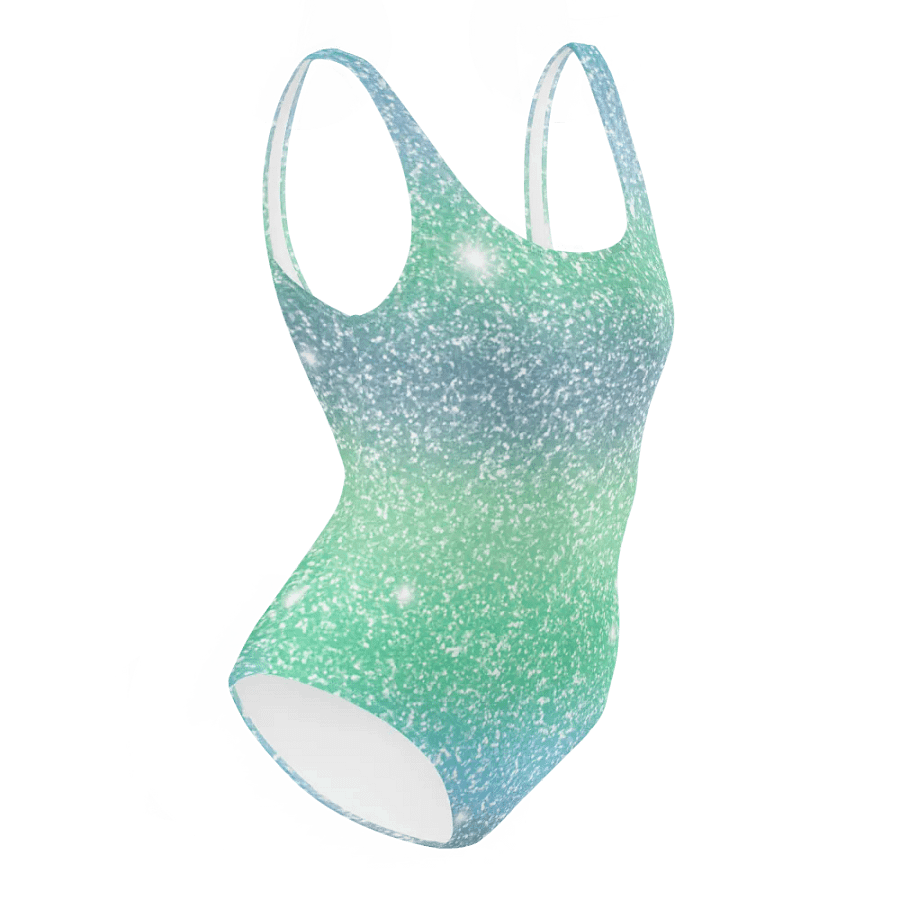 Glitter Unicorn Texture Design One Piece Swimsuit (8) product image (12)