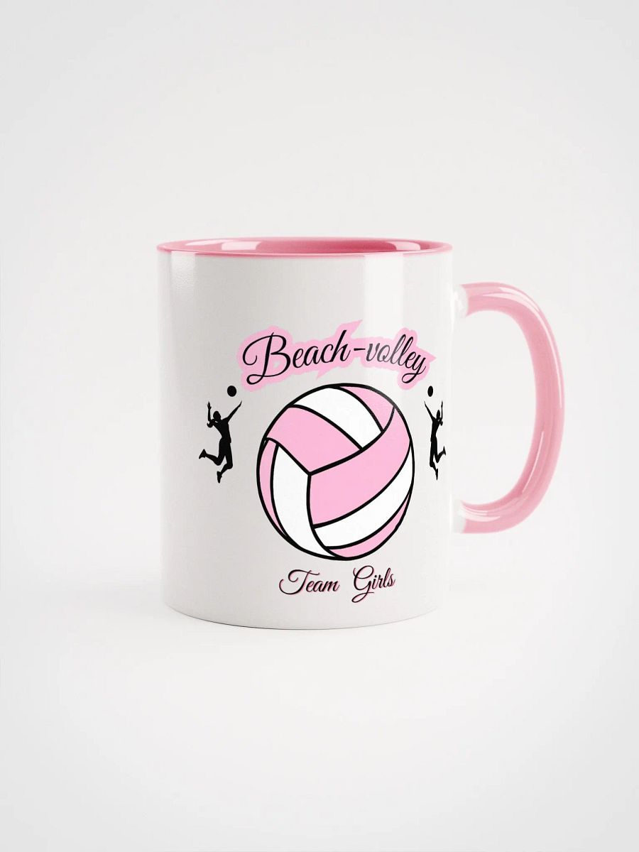 Beach-Volley Fun Girls Ceramic Mug product image (1)
