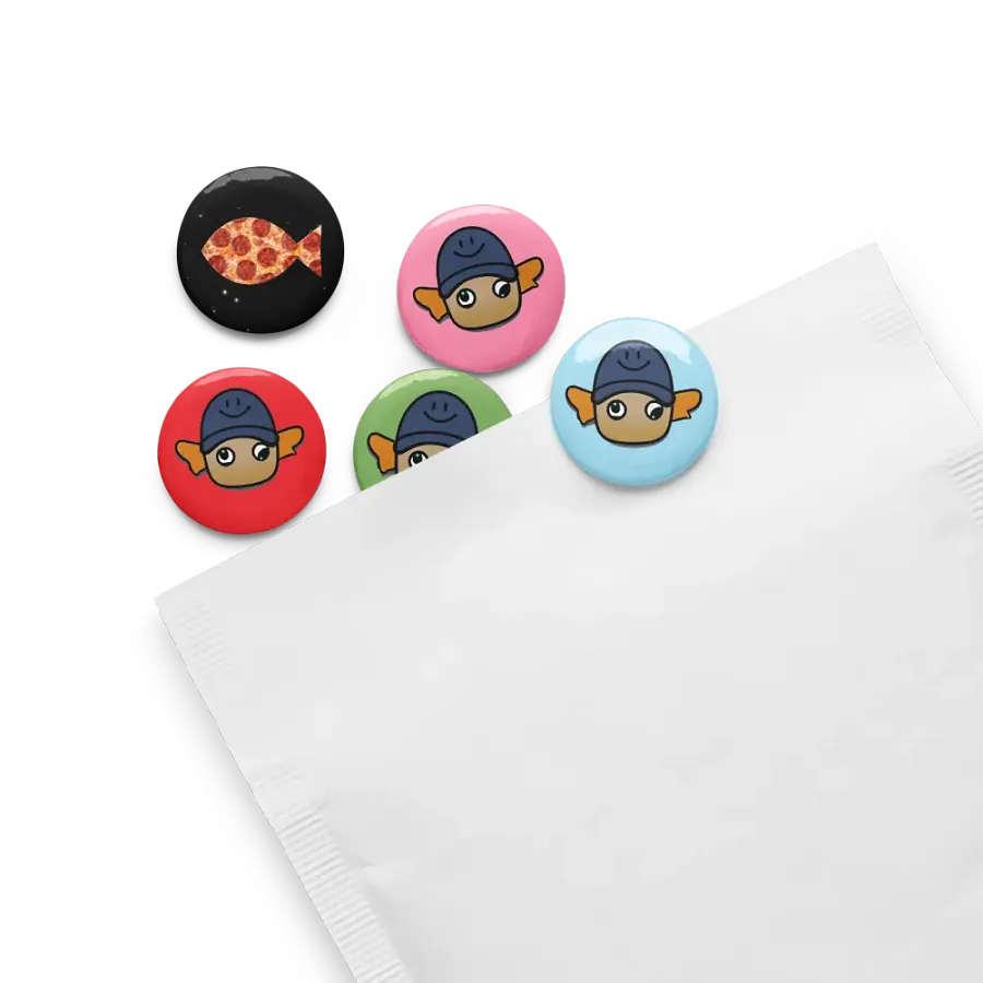 5 Pack Button Pins product image (13)