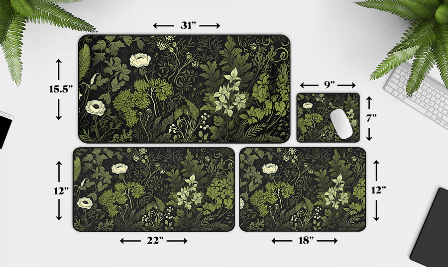 Snowy Nights Large Mouse Pad (12 x 18) product image (4)