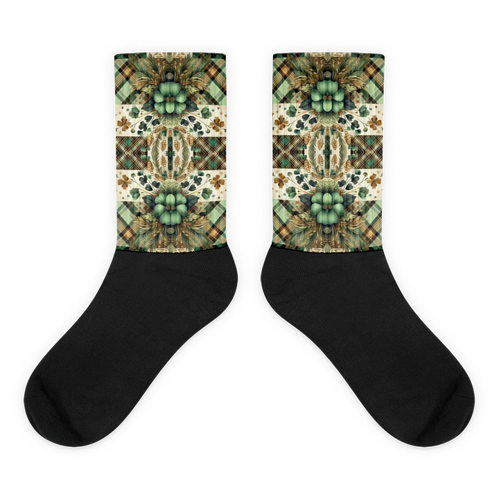 Green Kaleidoscope Dream Socks product image (1)