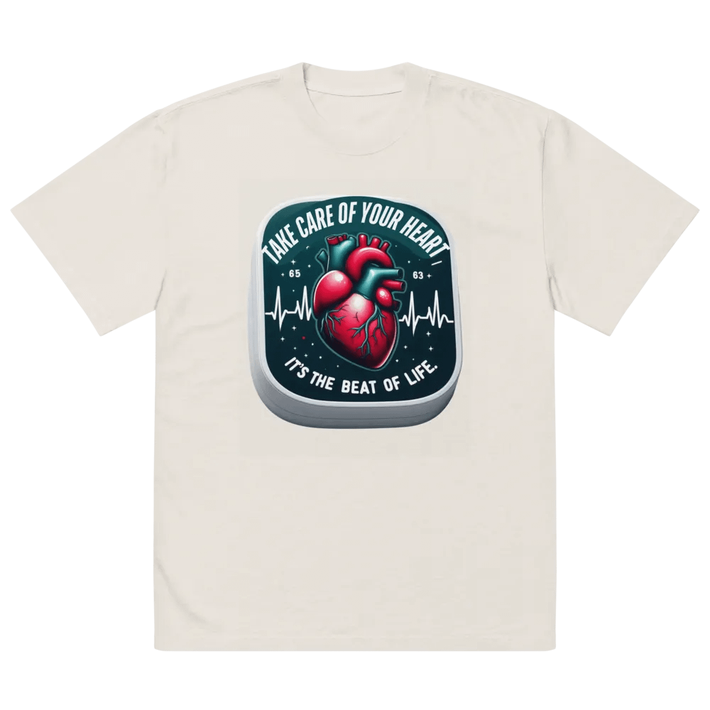 Heartbeat of Life Oversized Tee product image (31)