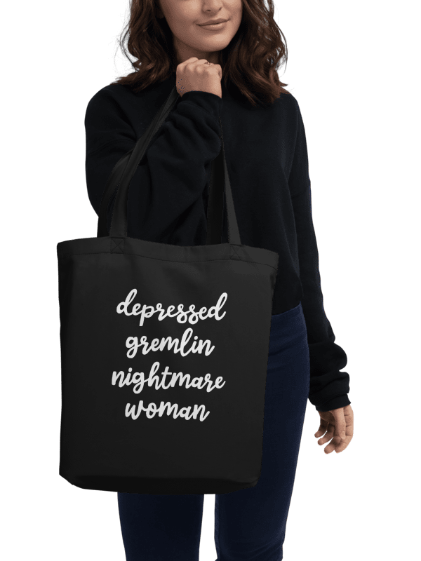Depressed Gremlin Tote Bag product image (2)