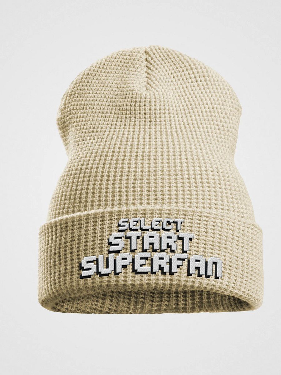 Superfan Waffle Beanie product image (1)
