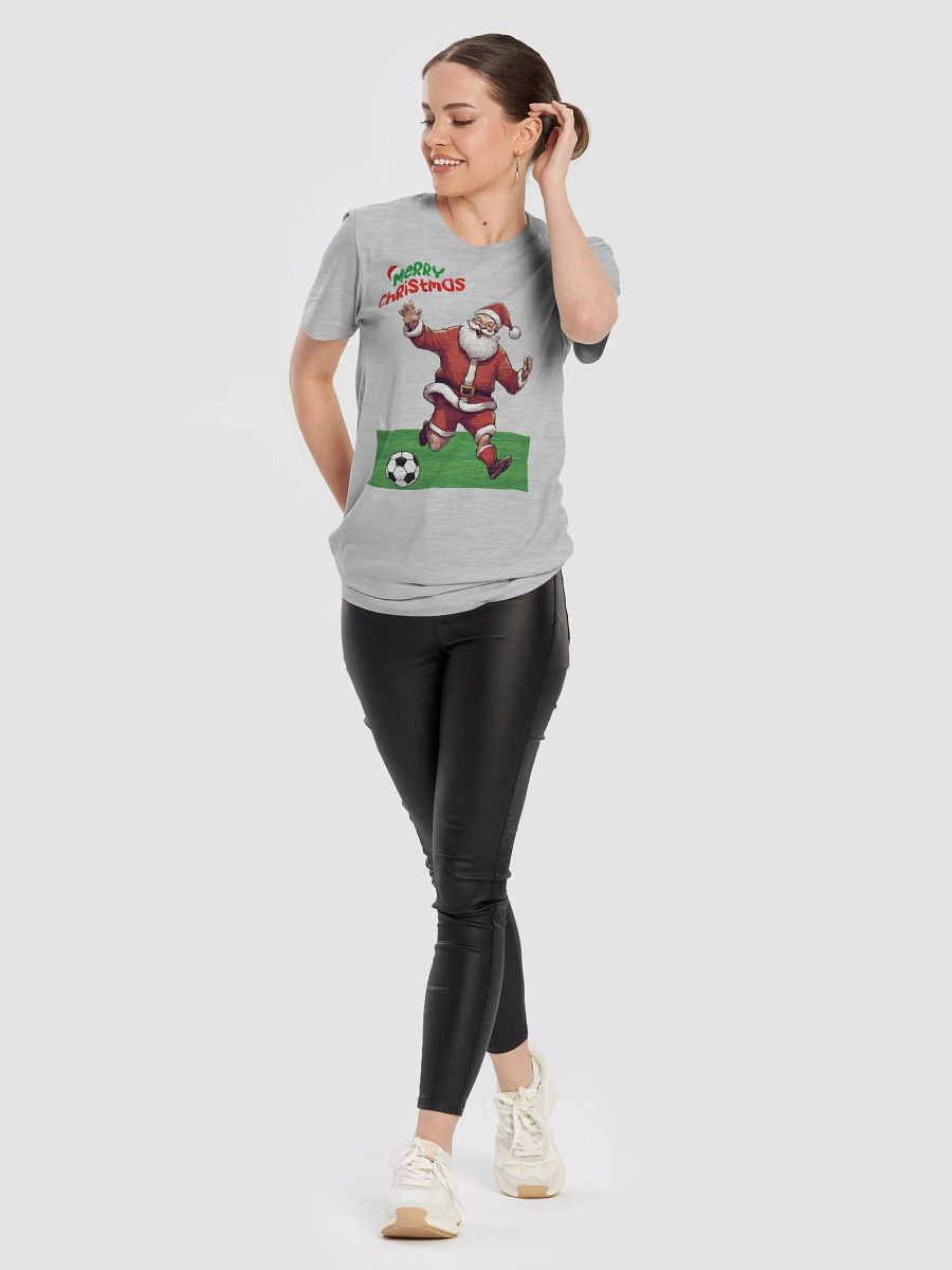 FootBalling (Soccer) Santa Christmas T-shirt product image (49)