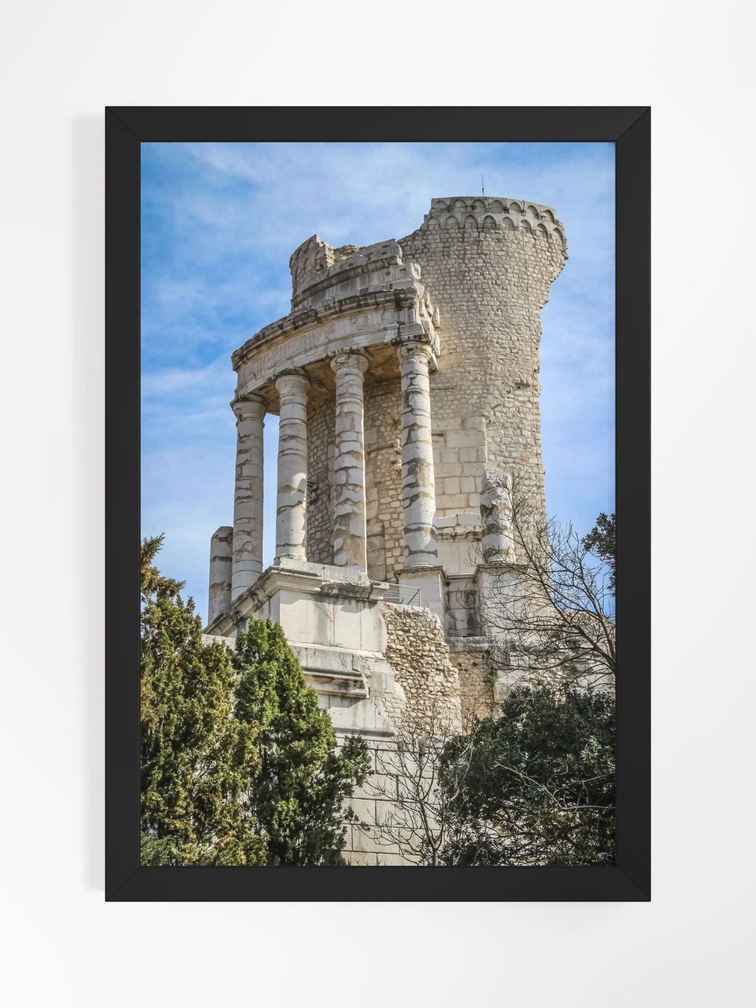 Print Fine Art Photography - Roman Ruins of La Turbie - Alpes-Maritimes product image (2)