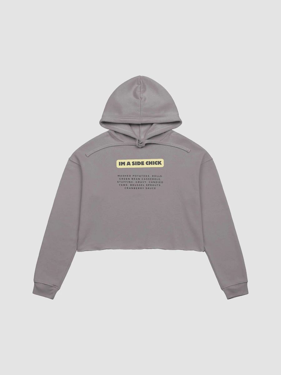 The Ultimate Side Chick: Feast Your Eyes on This Women’s Crop Hoodie product image (2)