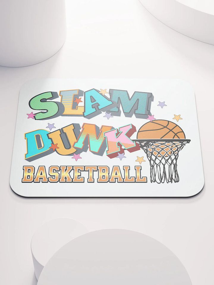 Basketball Slam Dunk Classic Mouse Pad product image (1)