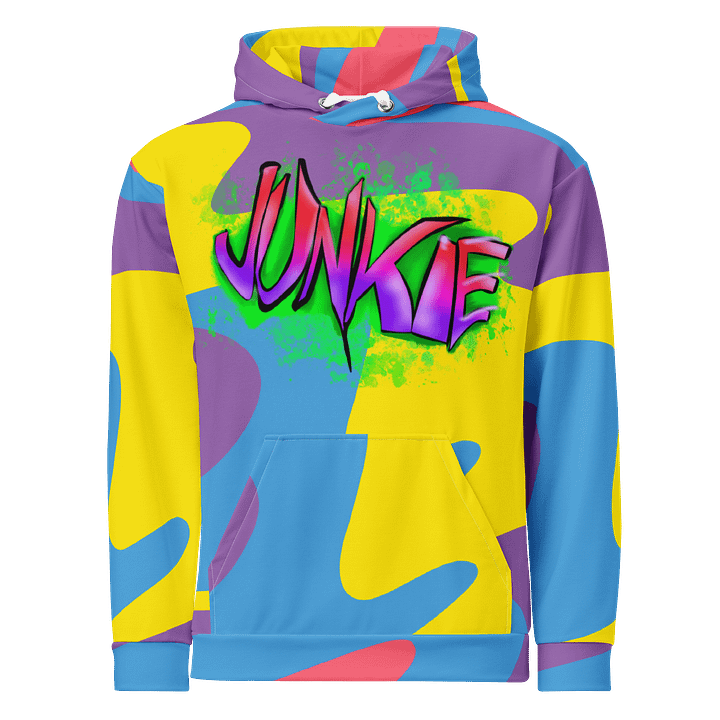 “Graffiti Surge” – Junkie Project Hoodie product image (1)