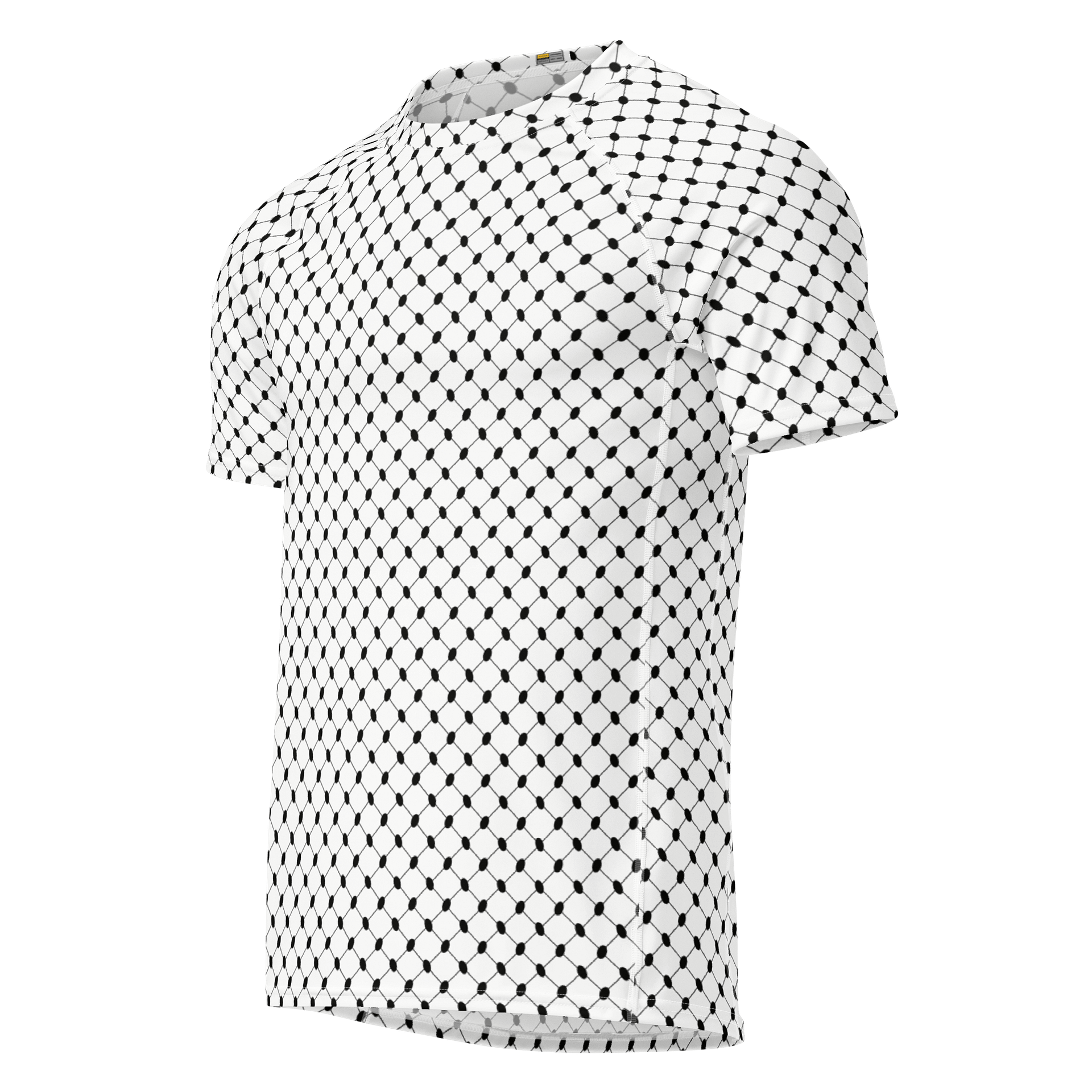 Keffiyeh Men's Short Sleeve Rash Guard Shirt product image (1)