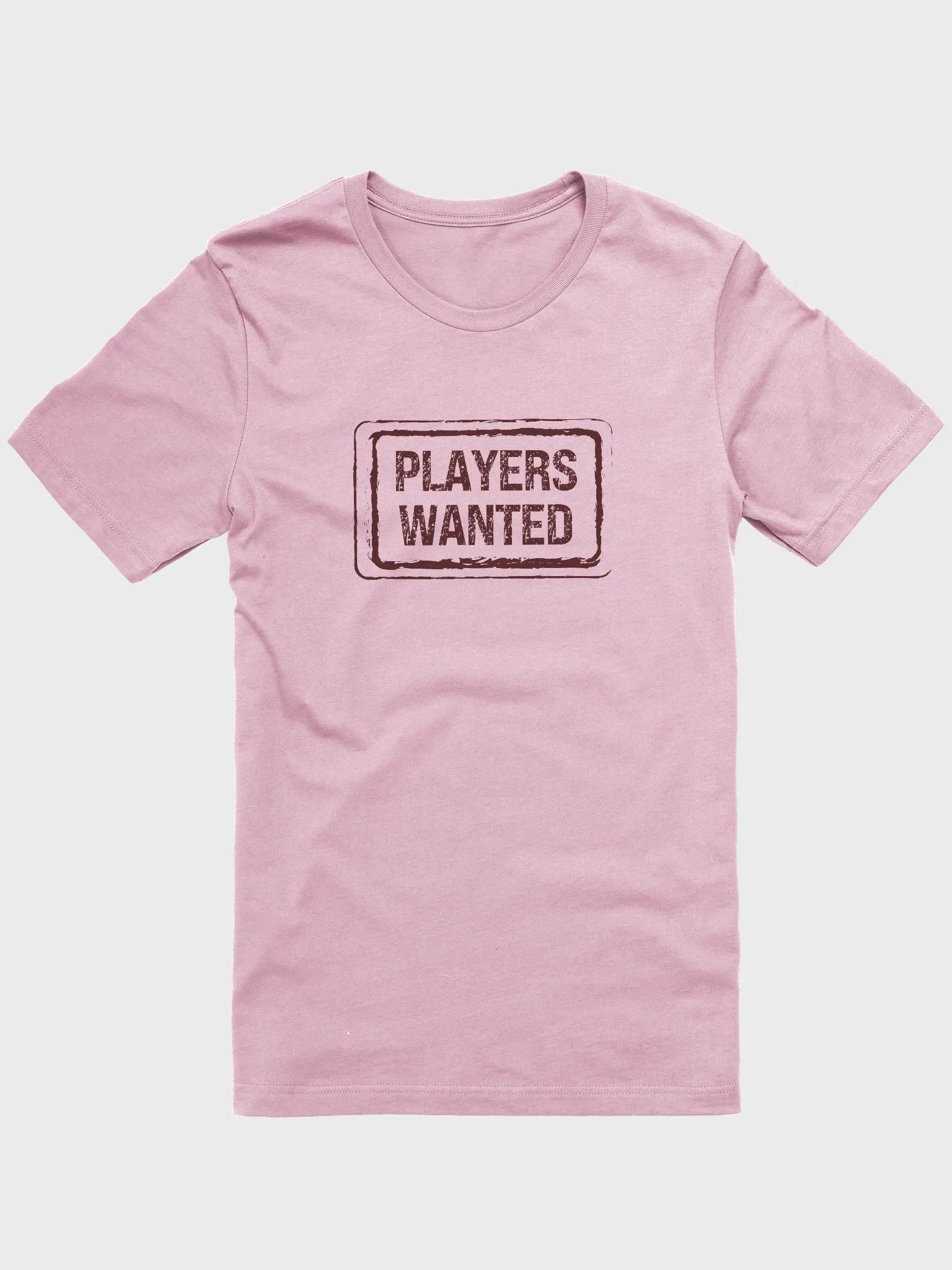 Players Wanted Board Game Shirt on Pink (Board Game Gift, Nerdy Geeky Shirt for Board Game Convention GenCon) product image (3)