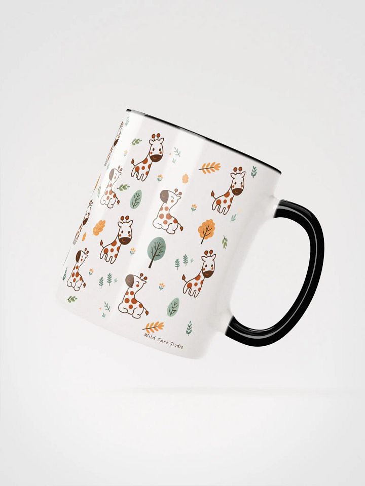 Kawaii Giraffe Pattern Ceramic Mug product image (3)