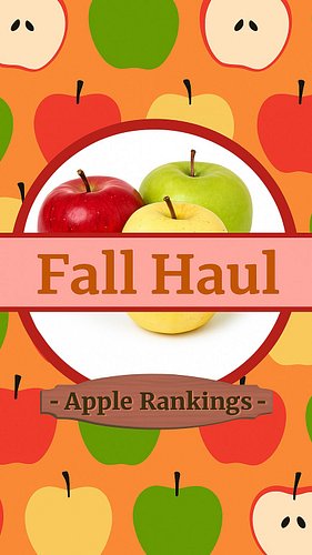 An apple rankers work is never done. #applerankings #apples #fruit #appleharvest