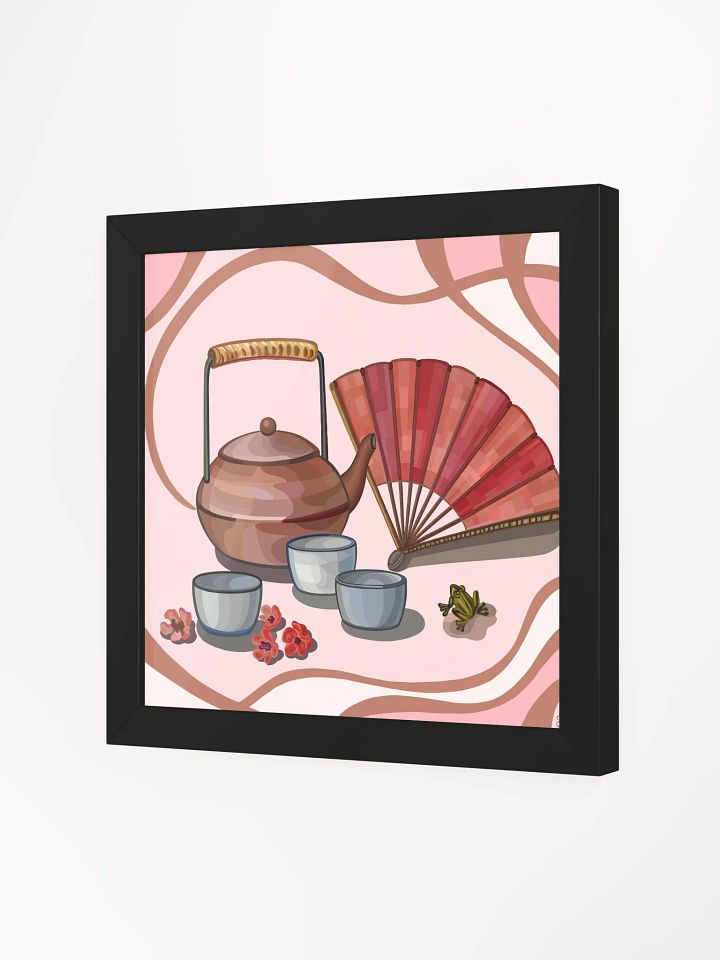 Tranquil Teatime Framed Poster - Coffee Shop No. 8 product image (25)