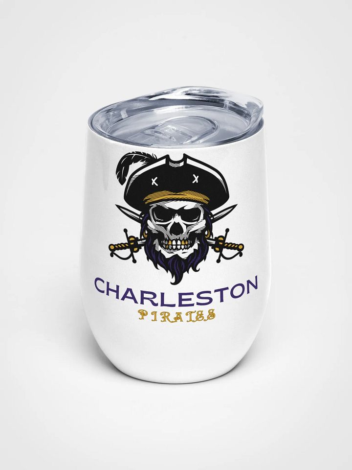 Charleston Pirates Wine Tumbler product image (1)