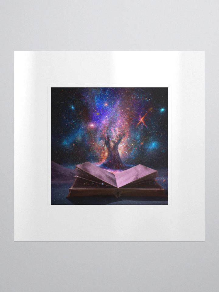 Galactic Wild Book Alpha Sticker product image (1)