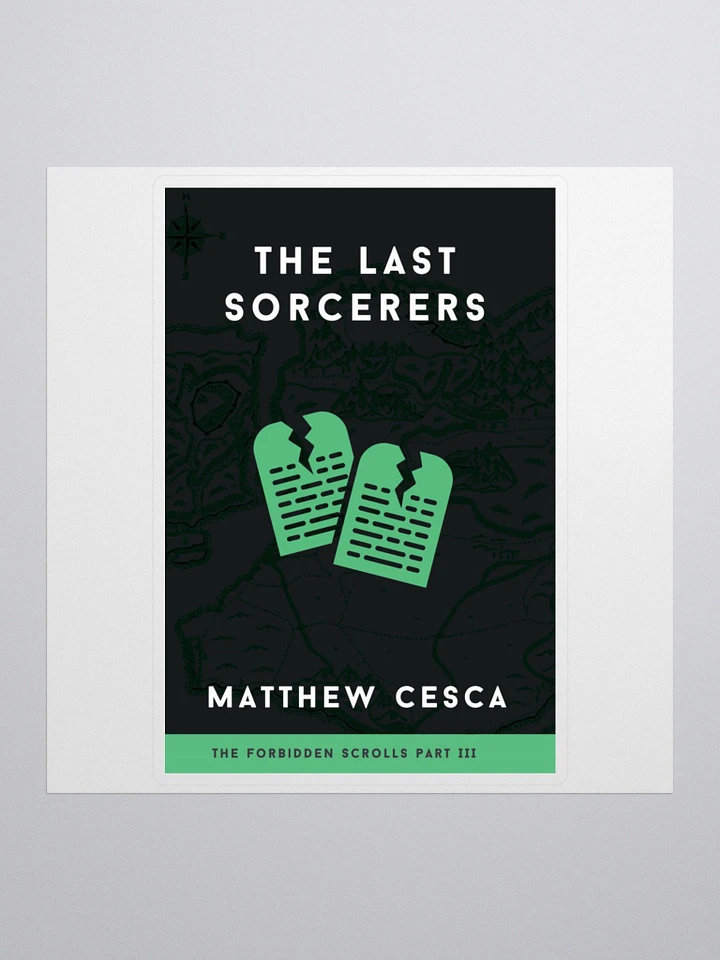 The Last Sorcerers Book Cover Sticker product image (1)