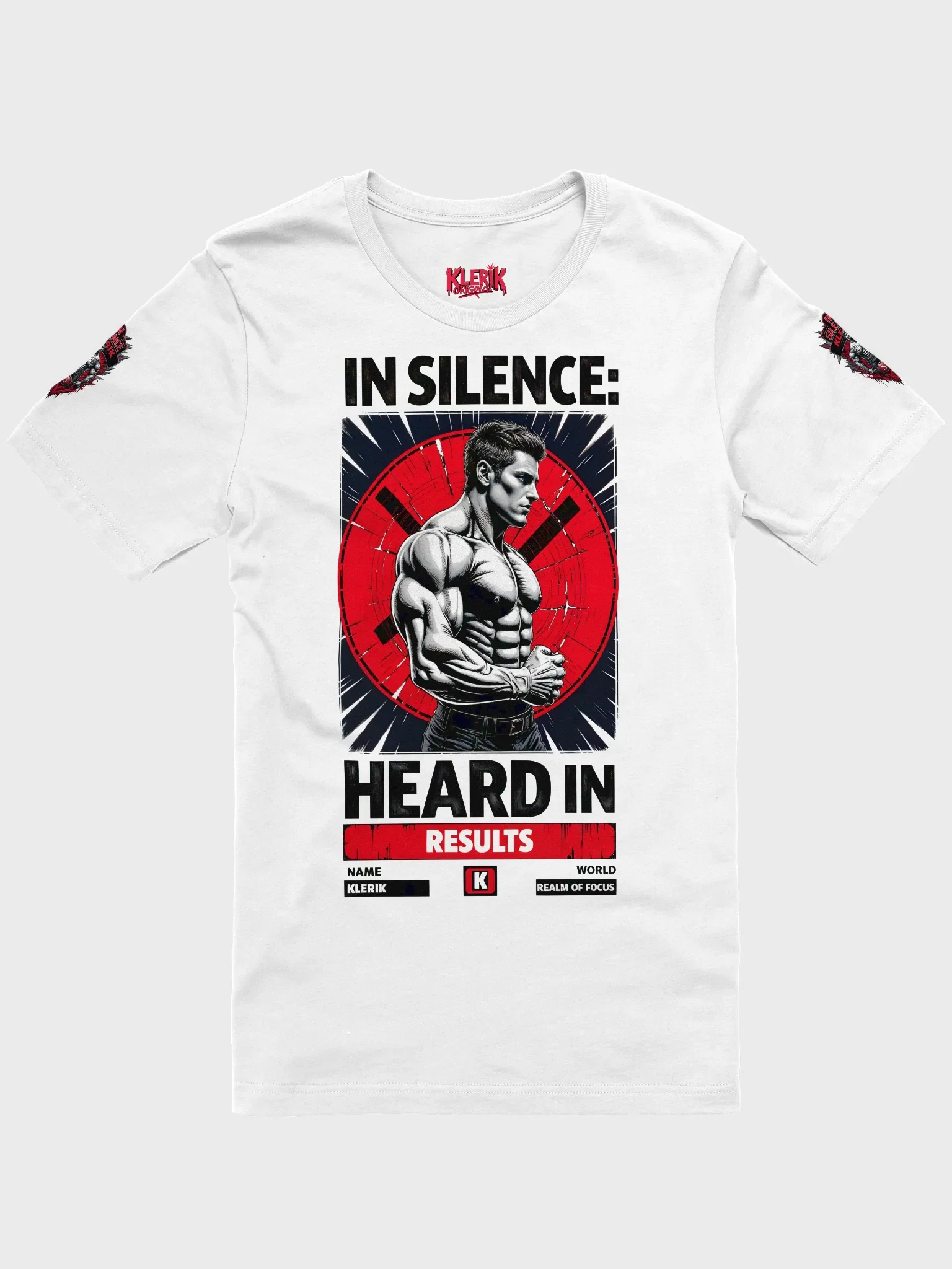 Silent Strength Graphic Tee - IN SILENCE HEARD IN RESULTS product image (1)
