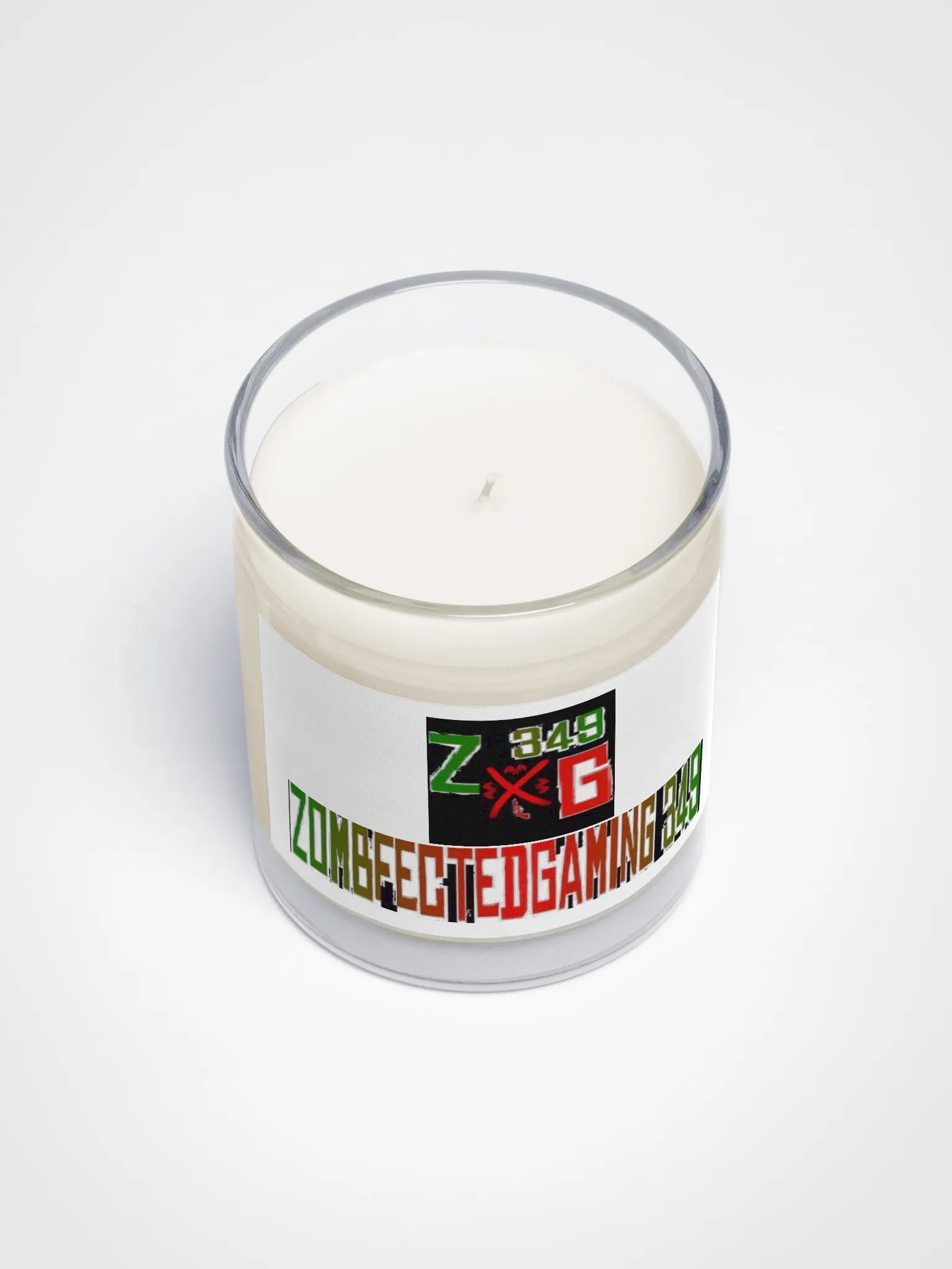 ZombfectedGaming 349 Glass Candle Jar product image (3)