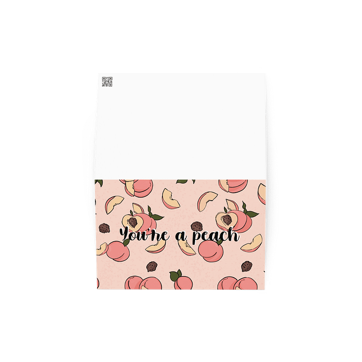 Peachy Greeting Card product image (4)
