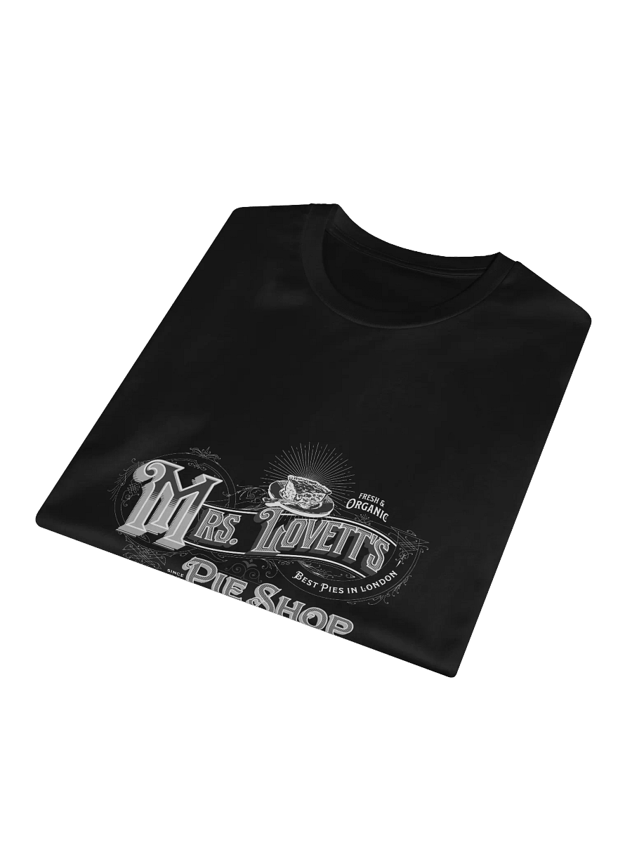 Mrs. Lovett’s Pie Shop T-Shirt – AS Color Unisex Premium Tee for Sweeney Todd & Broadway Fans product image (4)