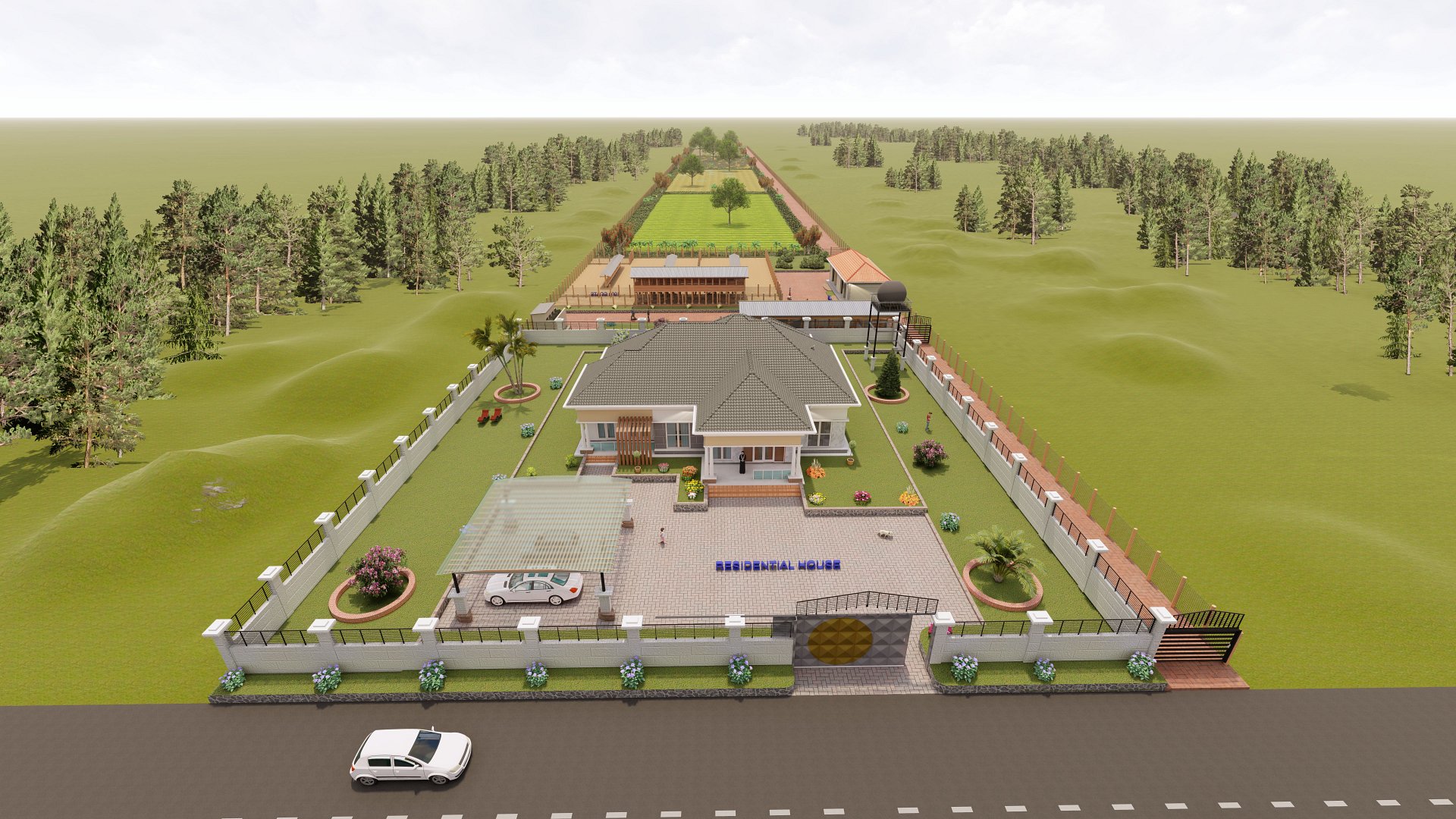 5 Acres Farm Layout Design Plan product image (3)