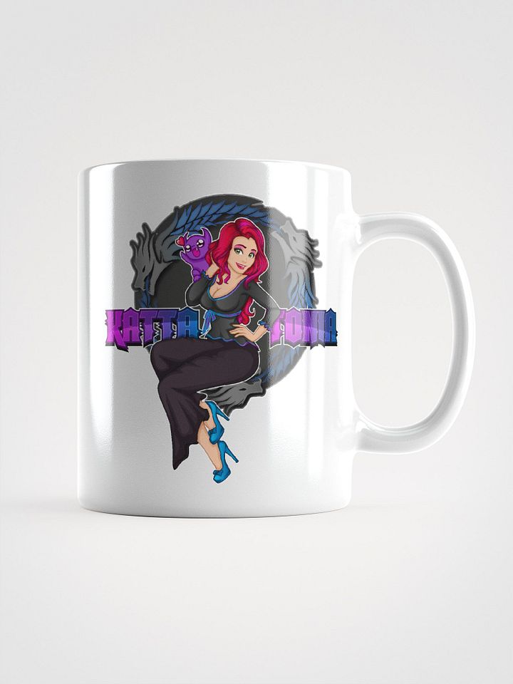 White Kattatonia Mug - Logo 2 product image (1)
