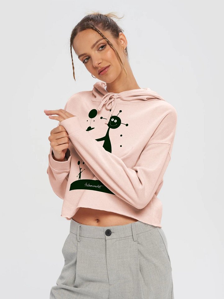 Independent Trading Co. Women’s Lightweight Cropped Hoodie product image (1)