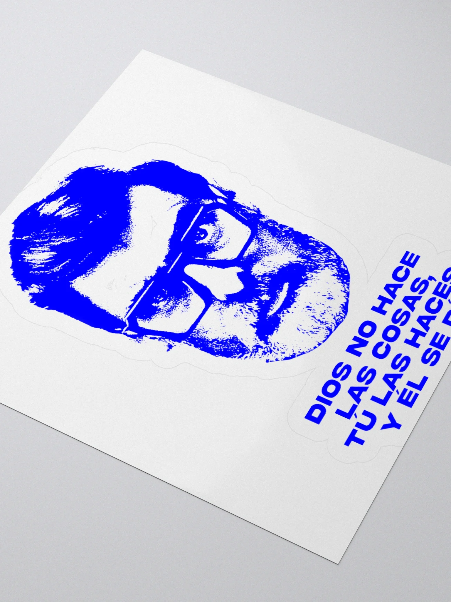 Calcomania DIOS NO HACE LAS COSAS product image (7)