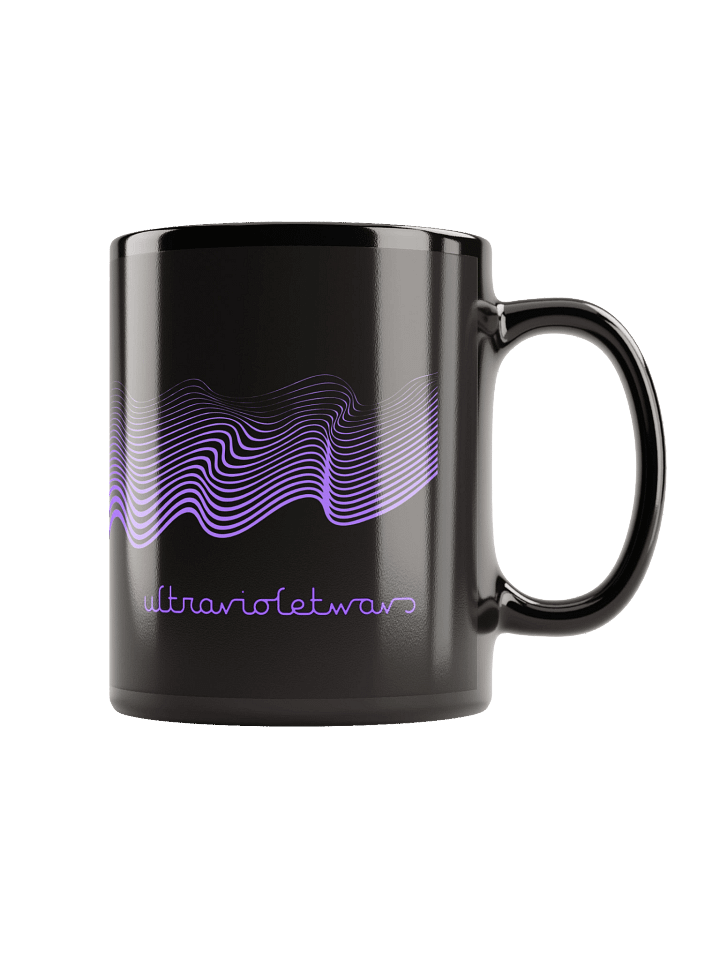 uvw wave rider black glossy mug product image (2)