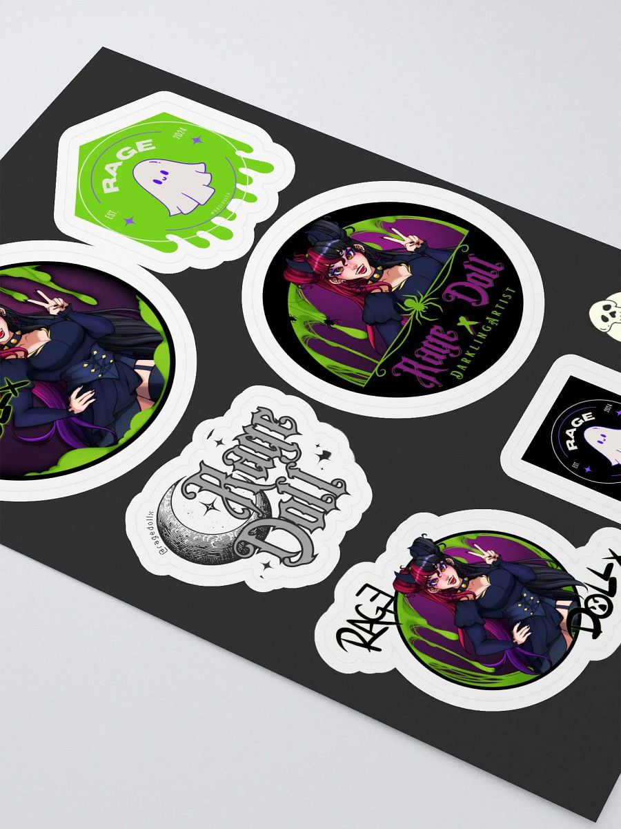 Rage Doll x Darkling - Sticker Sheet product image (3)