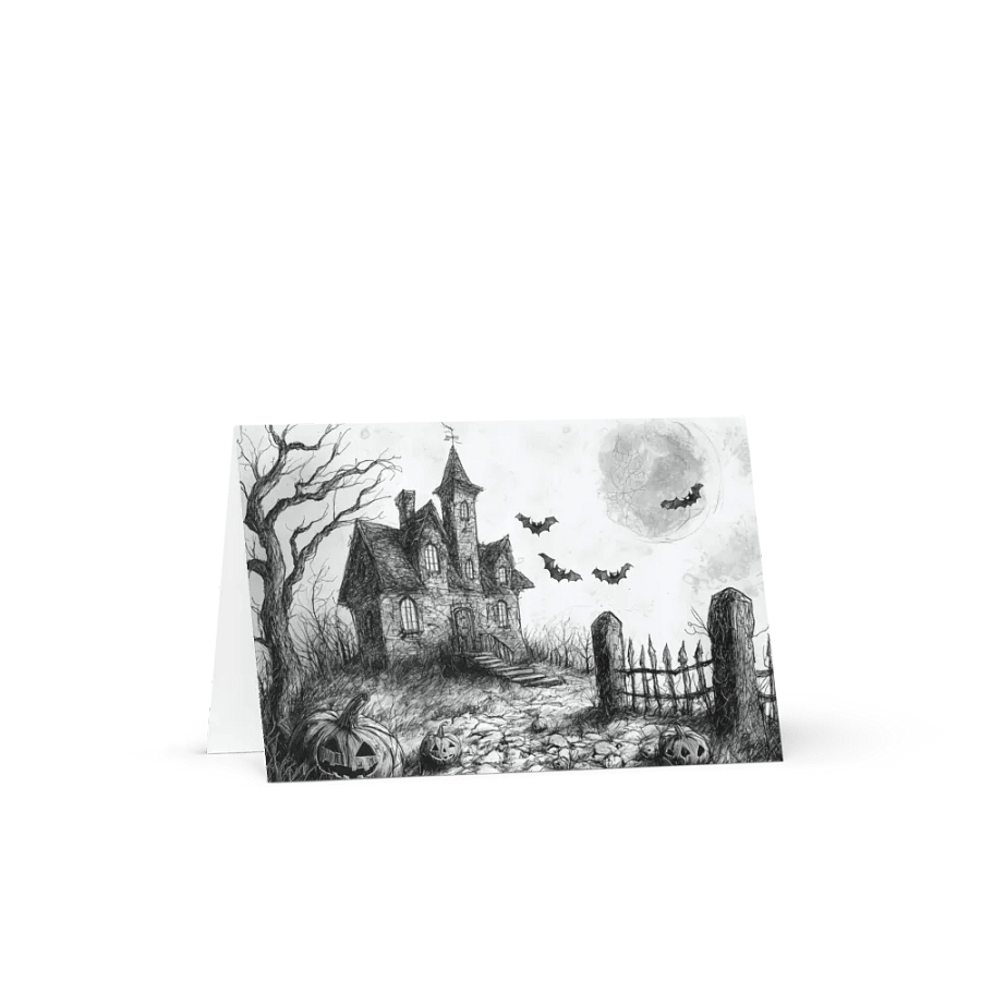 Bat Cottage Greeting Card product image (2)