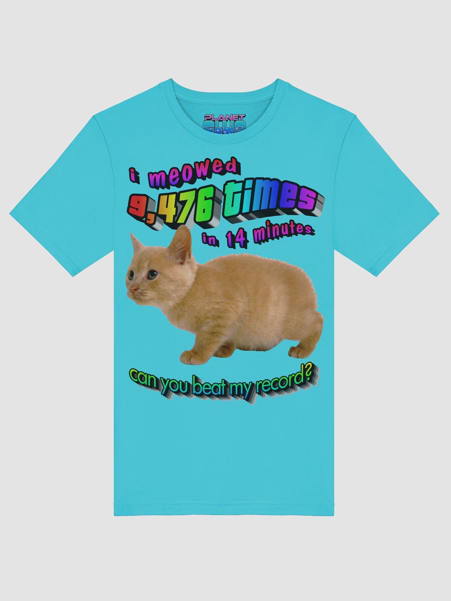 i meowed 9,476 times tee product image (5)