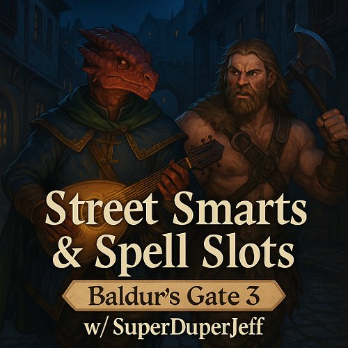🪕🪓 When the Bard sings and the Barbarian swings, the city watches in fear.

We’re LIVE in Baldur’s Gate 3 tonight with @super...