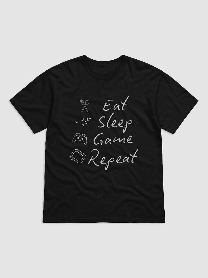 Eat Sleep Game Repeat 1 T-Shirt product image (1)