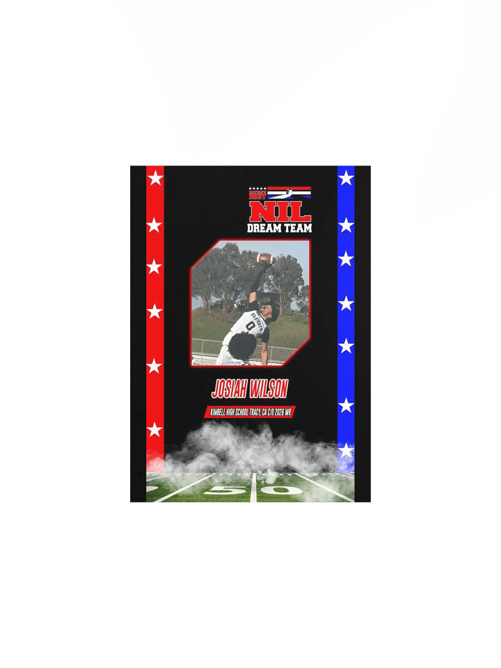 Josiah Wilson NIL Dream Team Print product image (1)