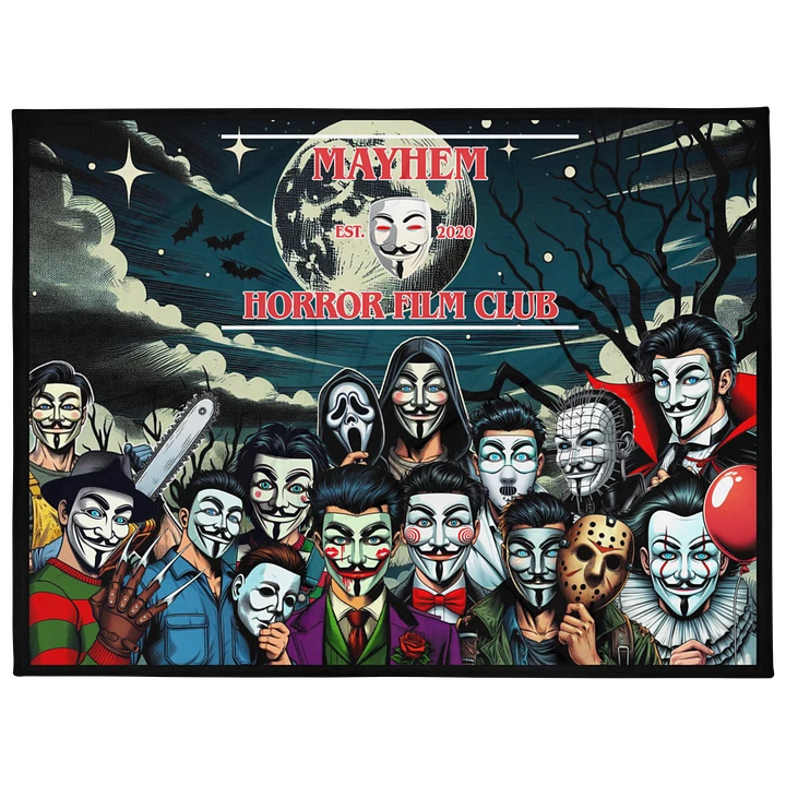 Mayhem Horror Movie Club Blanket product image (2)